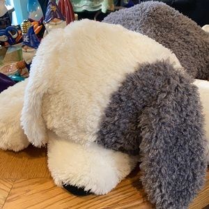Giant plush dog - 17” W by 41” L